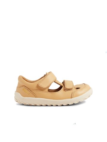 BOBUX ALPHA TROOP Oak Buff | Dětské barefoot sandály 1