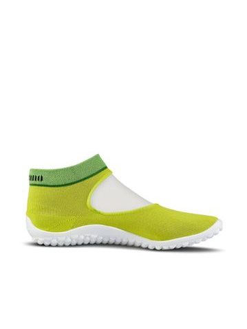 LEGUANO BALLERINA Green | Dámské ponožkové barefoot boty