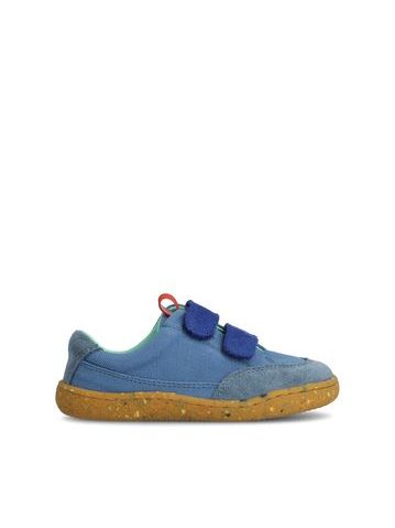 GROUNDIES AMSTERDAM Blue | Dětské barefoot tenisky