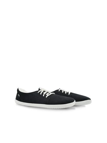 AYLLA BAREFOOT NUNA Black & white | Dámské barefoot tenisky