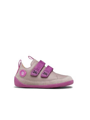 AFFENZAHN LEATHER SNEAKER BUDDY KOALA Pink Grey 1