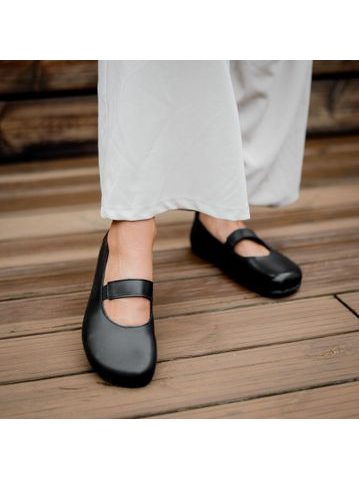ANGLES RHEIA Black | Dámské barefoot baleríny