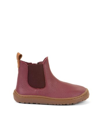 FRODDO KOTNÍKOVÉ CHELYS II Bordeaux | Dámské barefoot chelsea boty