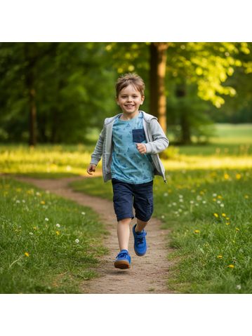 CRAVE CUPERTINO JUNIOR Black | Dětské barefoot tenisky