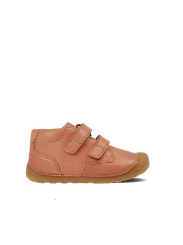 BUNDGAARD PETIT VELCRO Cognac WS | Dětské celoroční barefoot boty