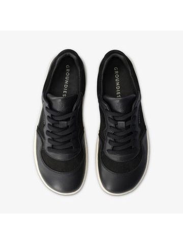 GROUNDIES NOVA Special Black / Croco | Dámské Barefoot tenisky
