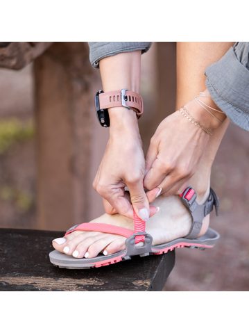 XERO SHOES Z-TRAIL EV W Sunset Coral / Morel | Dámské barefoot sandály