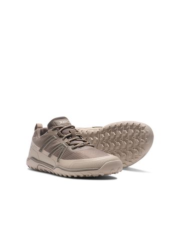 XERO SHOES SCRAMBLER TRAIL LOW WP Morel / Pure Cashmere M | Pánské outdoorové barefoot boty
