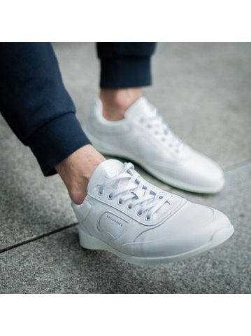 GROUNDIES NEW PORT White | Barefoot tenisk