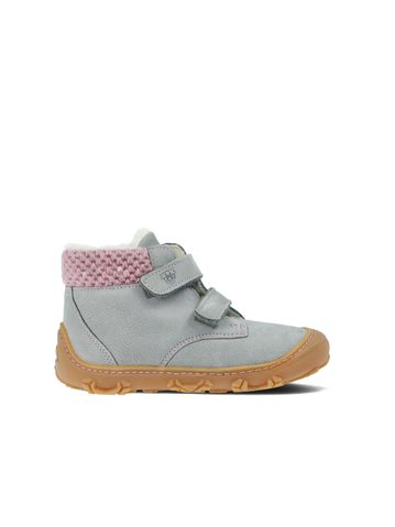 RICOSTA NICO Frost/Rose | Dětské zimní zateplené barefoot boty