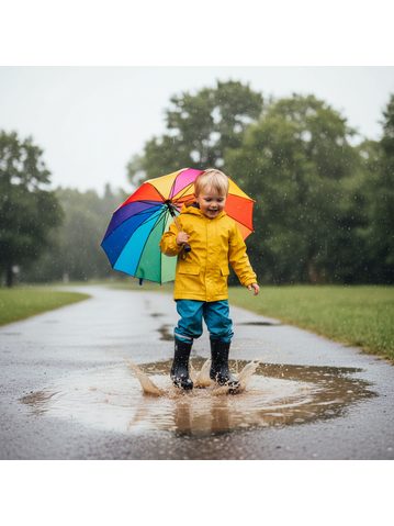 CRAVE SNOWSTORM Navy/Lime | Children's winter insulated boots
