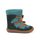 FRODDO ZIMNÍ TEX TRACK WOOL Petroleum | Dětské zimní zateplené barefoot boty