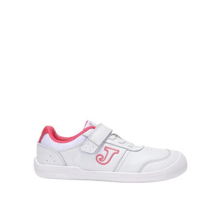JOMA VELA JR White Pink | Children's Barefoot Trainers