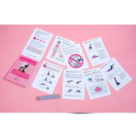 COREYOGA Cvičební karty Pánevní dno