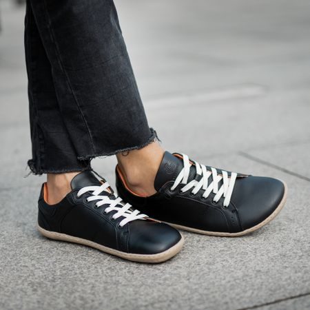 GROUNDIES BLAZE Barefoot + Black | Barefoot tenisky
