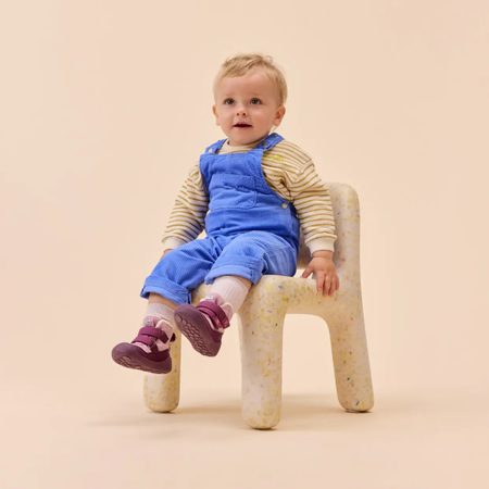 AFFENZAHN PREWALKER MIDBOOT VEGAN SNUGGY Otter Pink | Dětské první barefoot botičky