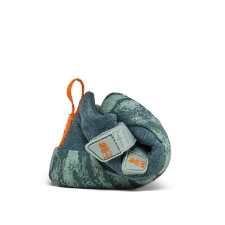 AFFENZAHN PREWALKER LOWBOOT LEATHER TALKY Bunny Green | Dětské první barefoot botičky