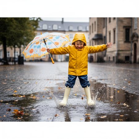 BUNDGAARD ATLAS Lemon | Dětské barefoot holínky