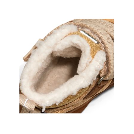 AFFENZAHN PREWALKER MIDBOOT VEGAN SNUGGY Affenzahn Brown | Dětské první barefoot zateplené botičky