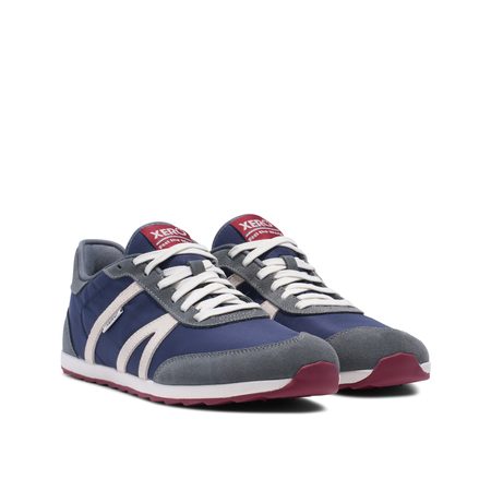 XERO SHOES WYNN Blue/Gray /Red M | Pánské barefoot tenisky