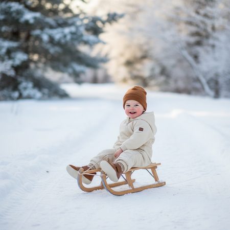 BOBUX XPLORER MARVEL ARCTIC Caramel | Children's First Insulated Barefoot Boots