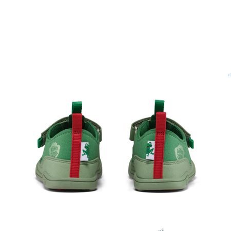 AFFENZAHN SANDAL VEGAN BREEZE FROG Green | Dětské barefoot sandály 7