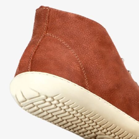 GROUNDIES MILANO Soft Cognac | Ankle Barefoot Shoes