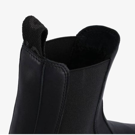 GROUNDIES CAMDEN Black | Chelsea zateplené barefoot boty