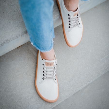 FRODDO SNEAKER VEGAN LACES II White | Barefoot tenisky