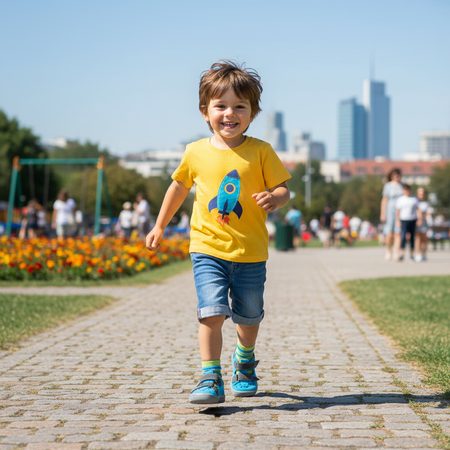 BEDA SANDÁLY BF 0001/SD/W TOM Light Blue | Dětské barefoot sandály