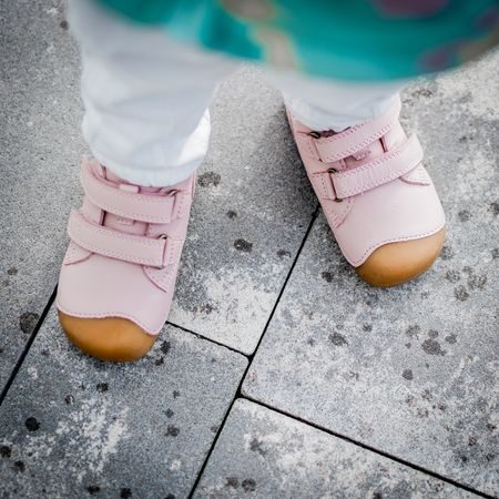 BUNDGAARD PETIT Old Rose | Dětské celoroční barefoot boty