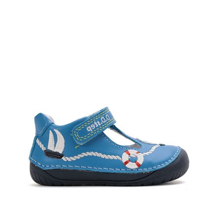 D.D.STEP H070-51434A SANDÁLY Blue | Dětské barefoot sandály