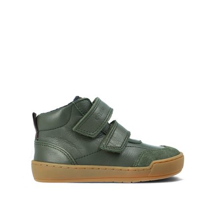 CRAVE TALINN Green | Dětské zimní zateplené barefoot boty