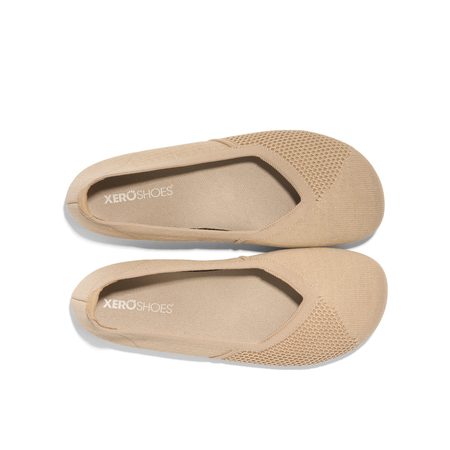 XERO SHOES PHOENIX KNIT W Irish Cream | Dámské barefoot baleríny