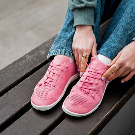 REIMA ASTELU VEGAN Sunset Pink | Barefoot tenisky