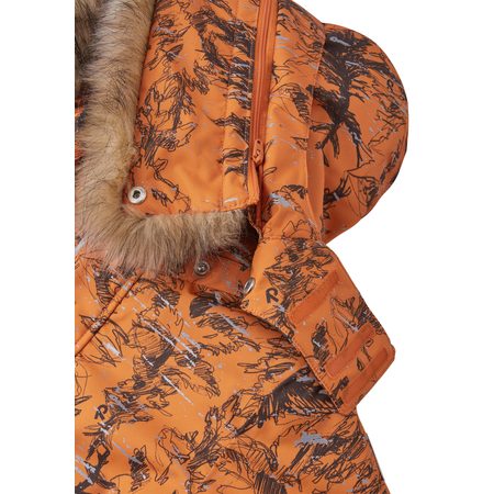 REIMA ZIMNÍ BUNDA SPRIG Autumn Orange 5