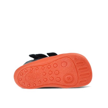 BEDA ZIMNÍ VYŠŠÍ Blue Mandarin | Dětské zimní zateplené barefoot boty