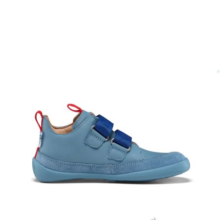 AFFENZAHN SNEAKER LEATHER BUDDY SHARK Blue | Dětské barefoot tenisky  6
