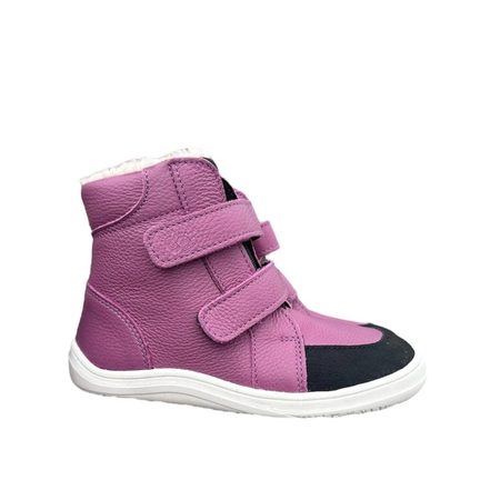 BABY BARE FEBO WINTER Magenta | Dětské zimní zateplené barefoot boty