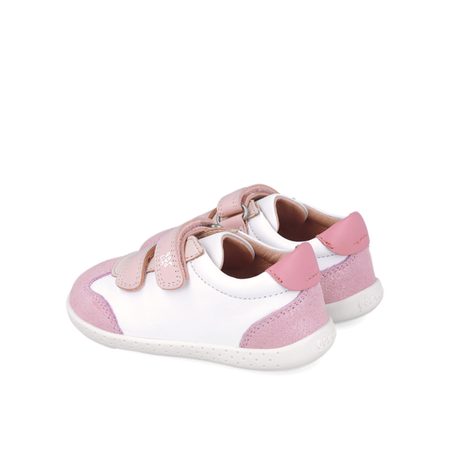 GARVALÍN TENISKY CASUAL White/Pink | Dětské barefoot tenisky 4