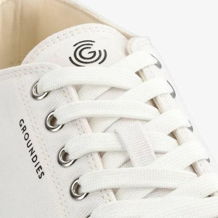 GROUNDIES LIMA White | Barefoot tenisky