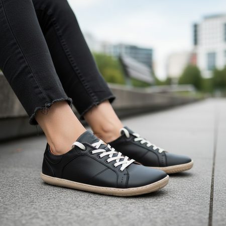 GROUNDIES BLAZE Barefoot+ Black | Barefoot tenisky