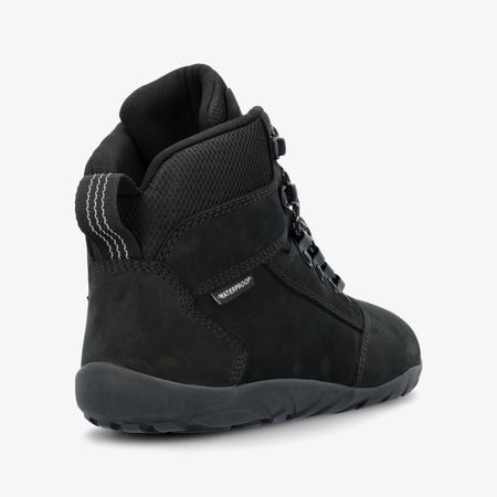 GROUNDIES Portland Black | Barefoot pohorky