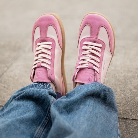 ROUNDIES PANAMA Pink/Orchid | Dámské barefoot tenisky