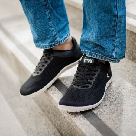 FREET VIBE Black | Barefoot sportovní tenisky
