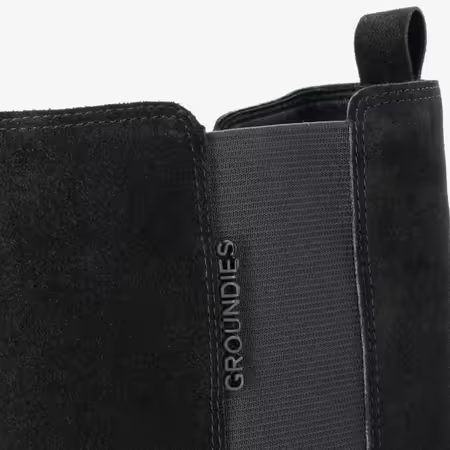 GROUNDIES MILENA WOMEN Black | Dámské barefoot kotníkové boty