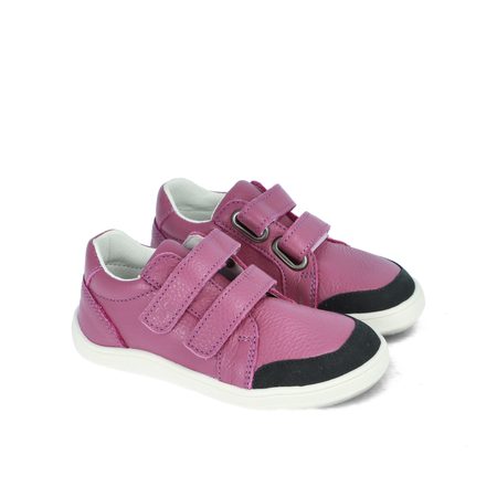 BABY BARE FEBO GO Magenta Asfaltico | Dětské barefoot tenisky