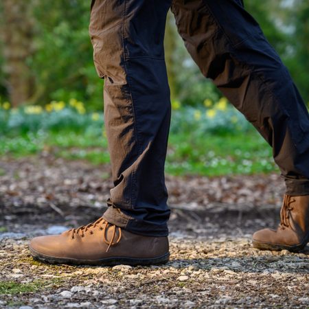 FREET ESK Brown | Barefoot kotníkové boty