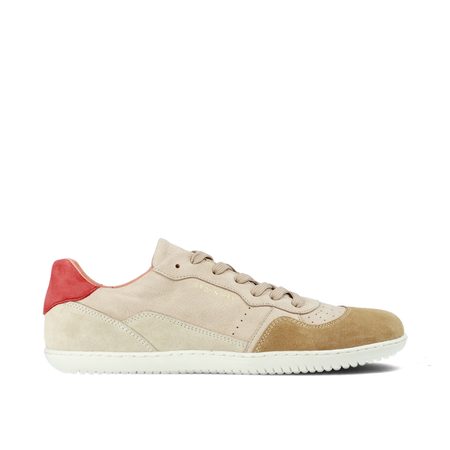 GROUNDIES NOVA GO1 WOMEN Beige Coral | Dámské barefoot tenisky