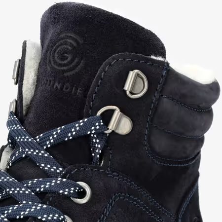 GROUNDIES VANCOUVER Navy | Pánské zimní zateplené barefoot boty